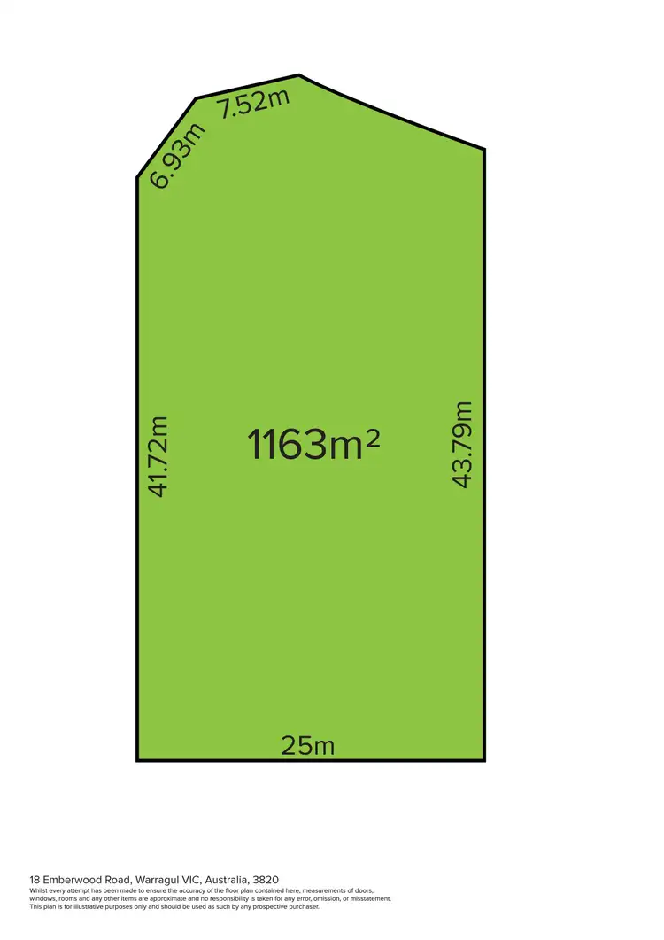 Floorplan of Homely land listing, 18 Emberwood Road, Warragul VIC 3820