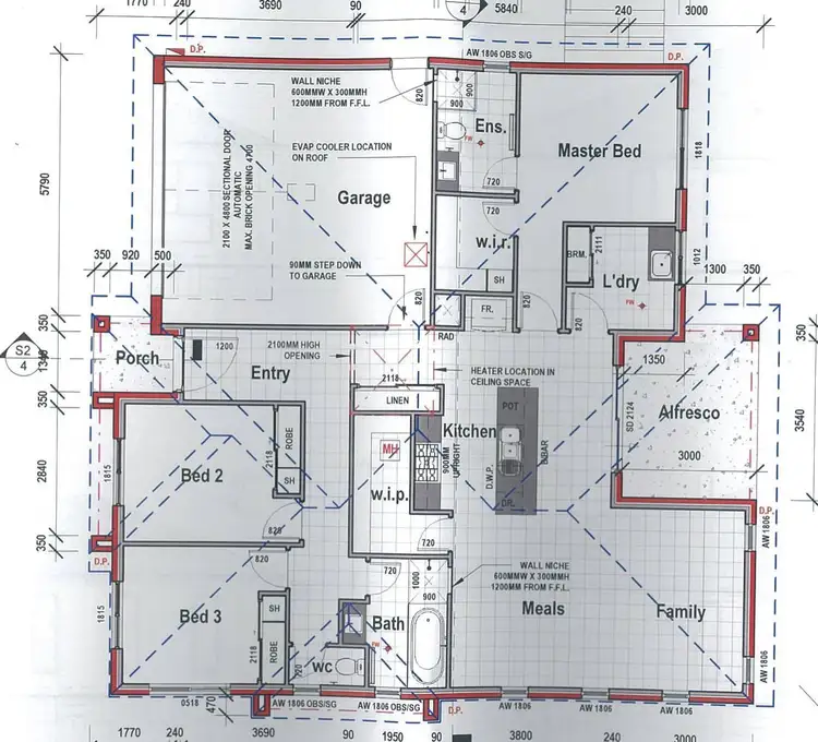 Floorplan of Homely house listing, 7 Henricks Street, Killara VIC 3691