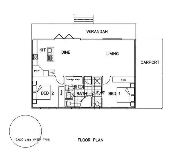 Floorplan of Homely house listing, 3 Herbert Place, Port Sorell TAS 7307