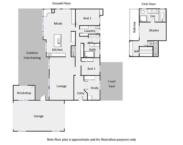 Floorplan of Homely house listing, 26 Jubilee Drive, Mildura VIC 3500