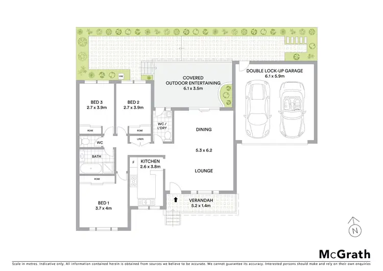 Floorplan of Homely villa listing, 10/26 Wallumatta Road, Caringbah NSW 2229