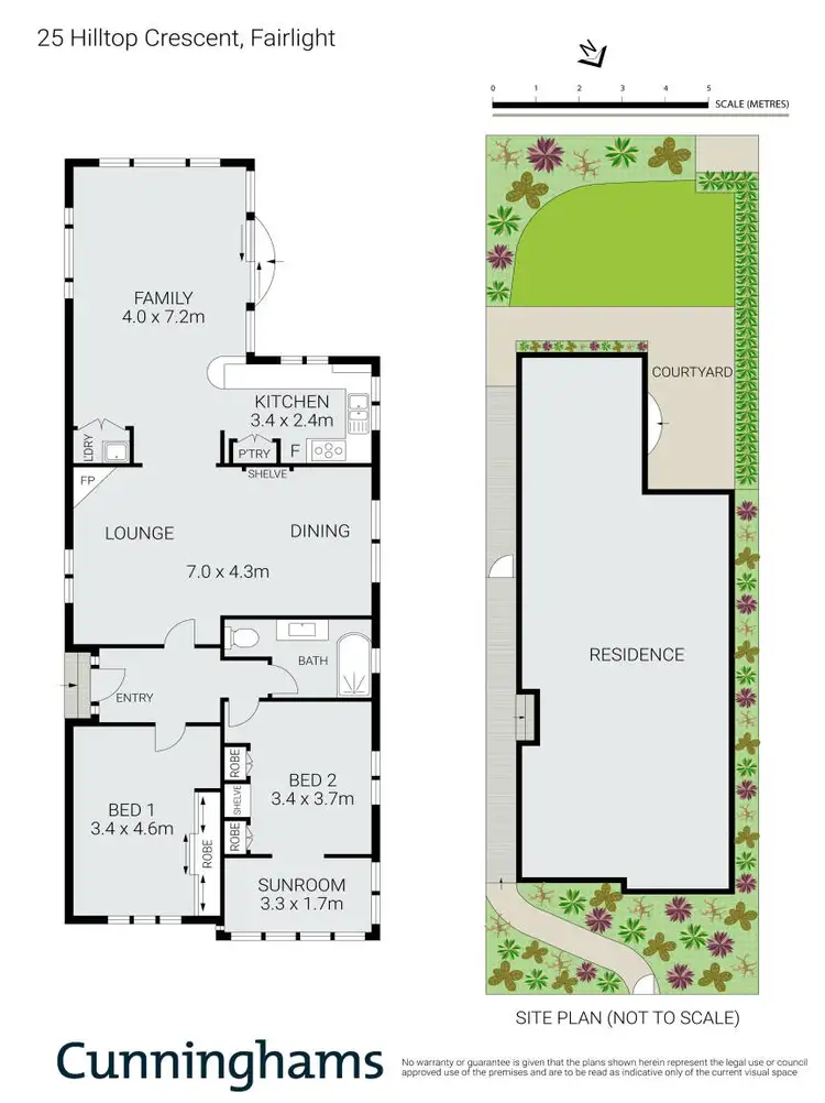 Floorplan of Homely house listing, 25 Hilltop Crescent, Fairlight NSW 2094