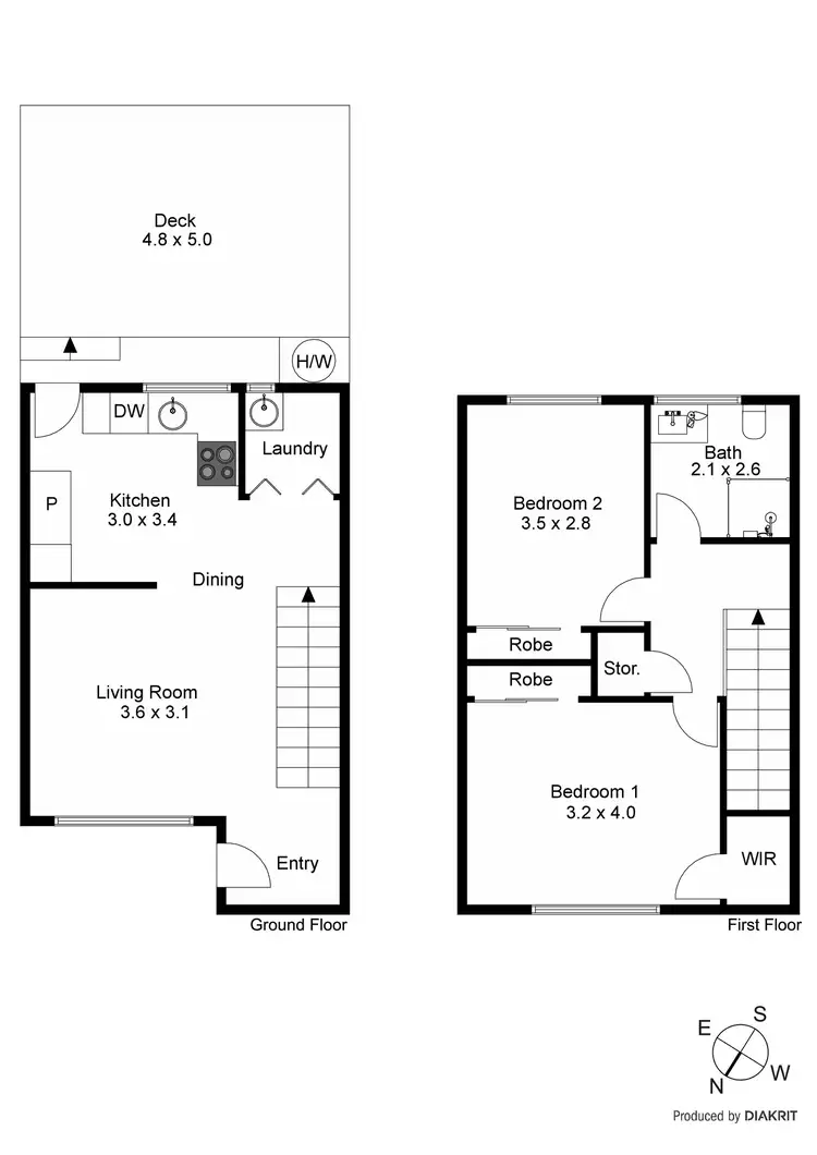 Floorplan of Homely unit listing, 21/38-40 Broadway, Bonbeach VIC 3196