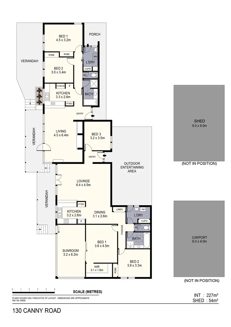 Floorplan of Homely house listing, 130 Canny Road, Eppalock VIC 3551
