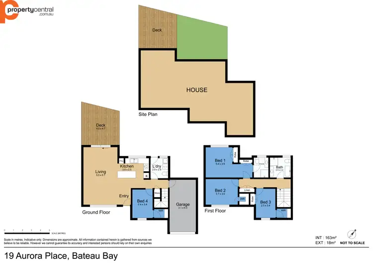 Floorplan of Homely townhouse listing, 3/19-25 Aurora Place, Bateau Bay NSW 2261