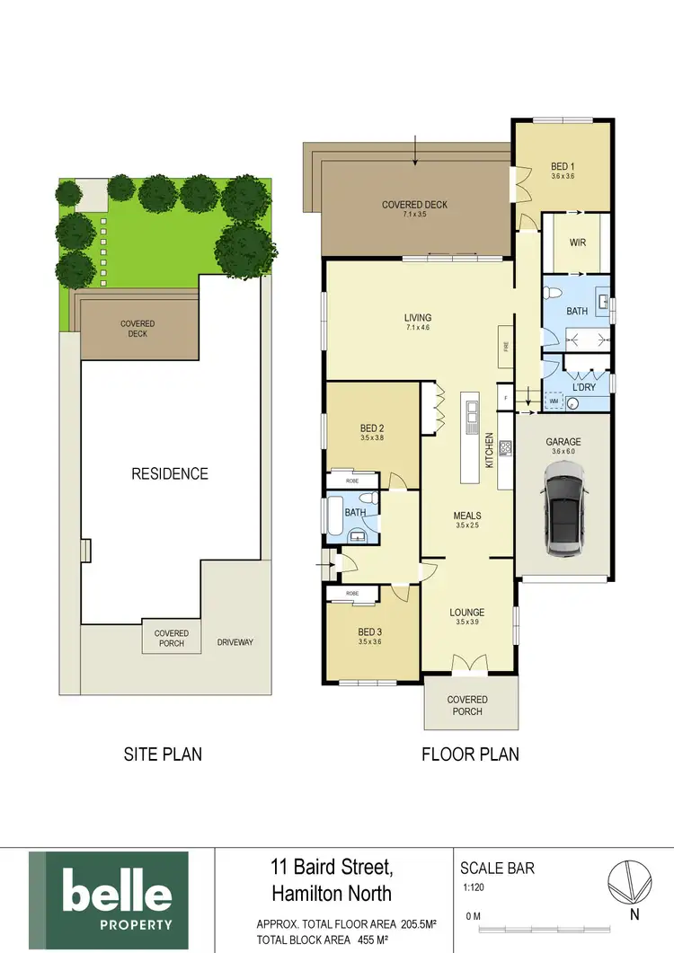 Floorplan of Homely house listing, 11 Baird Street, Hamilton North NSW 2292