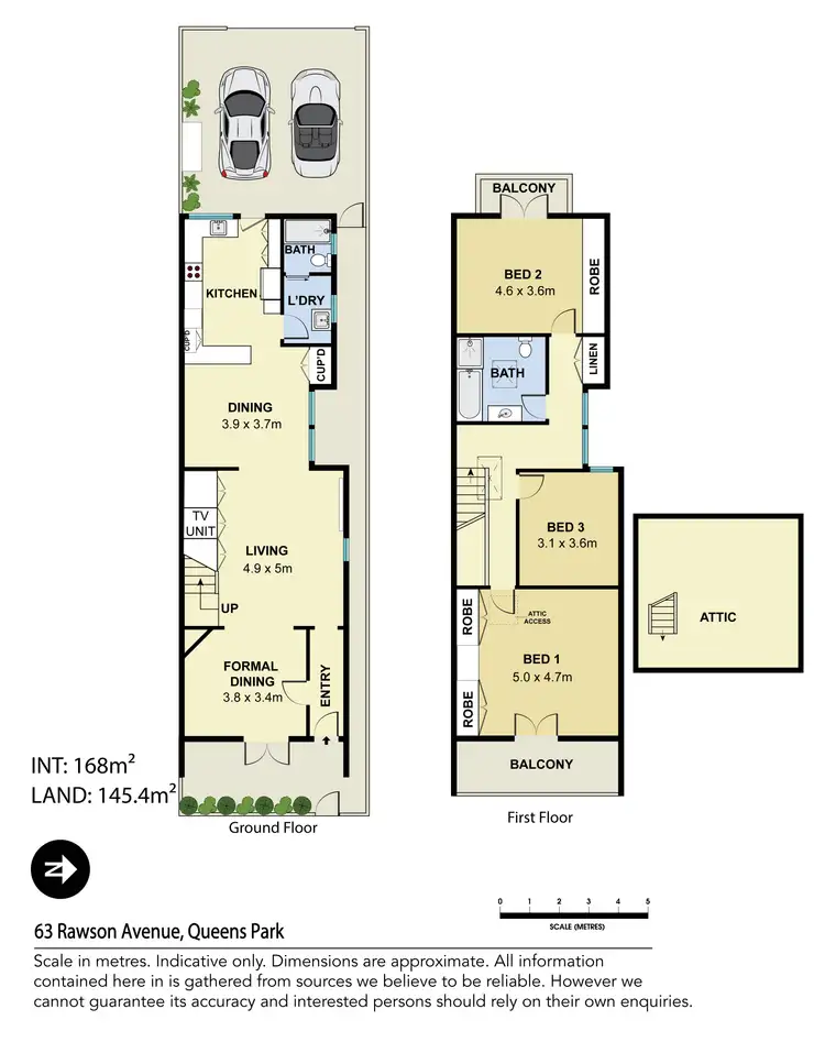 Floorplan of Homely house listing, 63 Rawson Avenue, Queens Park NSW 2022