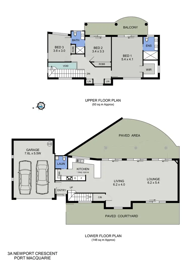 Floorplan of Homely house listing, 3a Newport Crescent, Port Macquarie NSW 2444