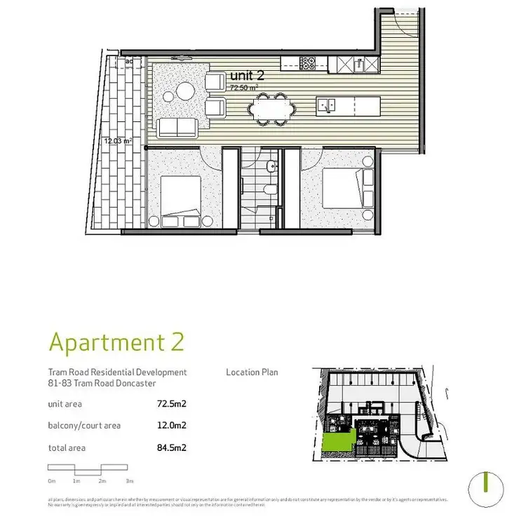 Floorplan of Homely apartment listing, LG2/83 Tram Road, Doncaster VIC 3108