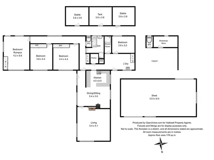 Floorplan of Homely house listing, 1008 Wilmot Road, Kindred TAS 7310