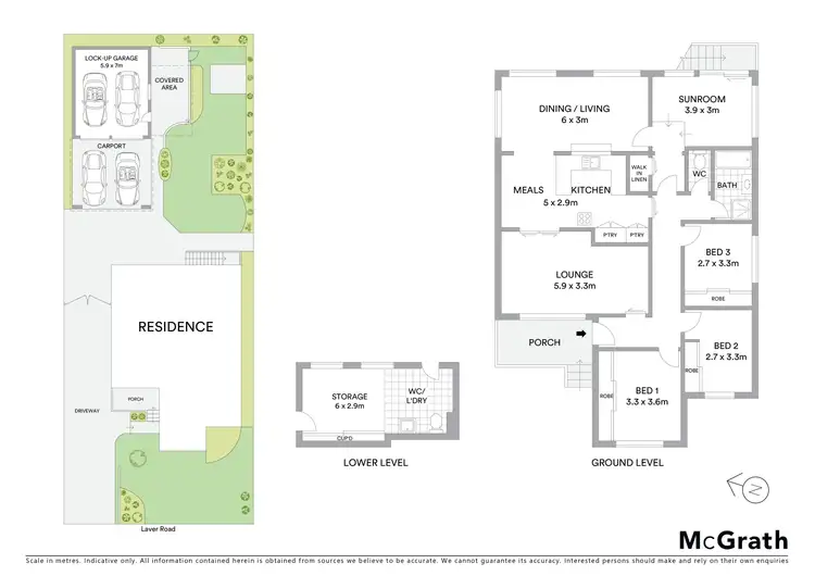 Floorplan of Homely house listing, 121 Laver Road, Dapto NSW 2530
