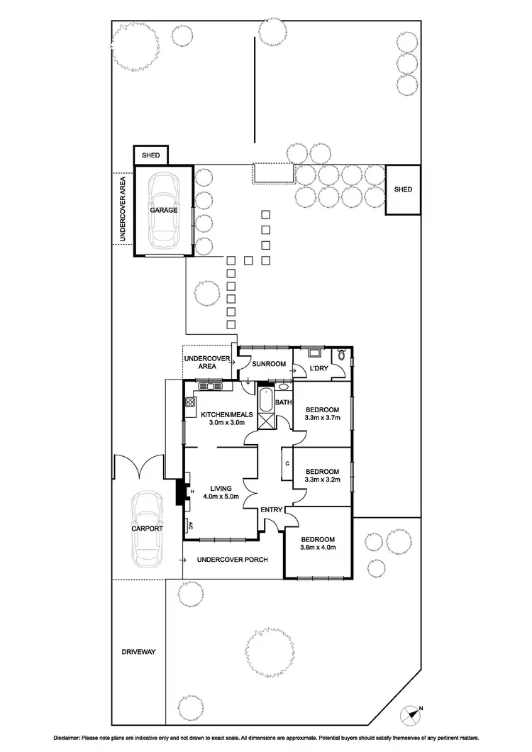 Floorplan of Homely house listing, 19 Miller Street, Fawkner VIC 3060