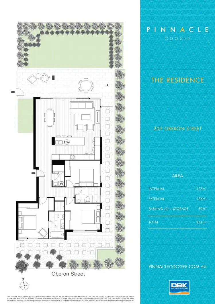Floorplan of Homely apartment listing, Garden Res/239 Oberon Street, Coogee NSW 2034
