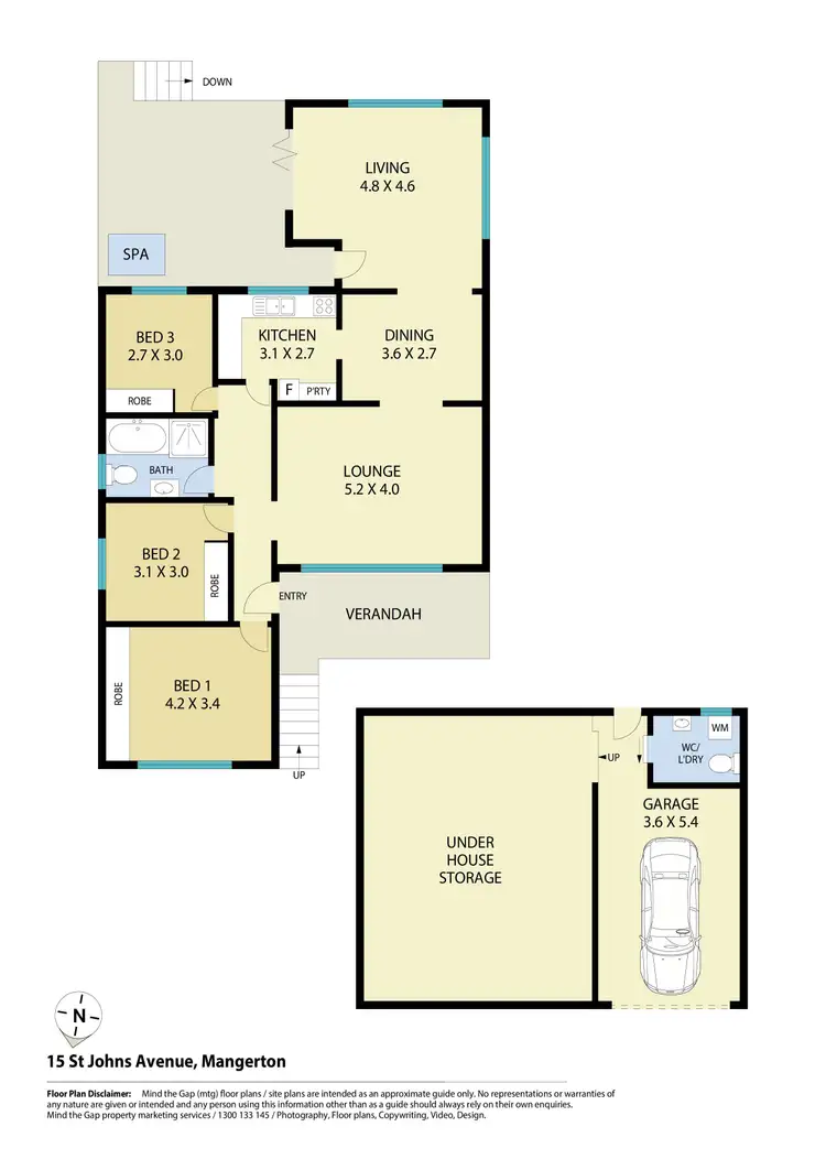 Floorplan of Homely house listing, 15 St Johns Avenue, Mangerton NSW 2500