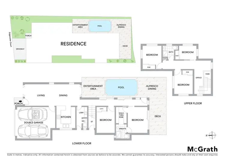 Floorplan of Homely house listing, 3A Edgewater Court, Idalia QLD 4811
