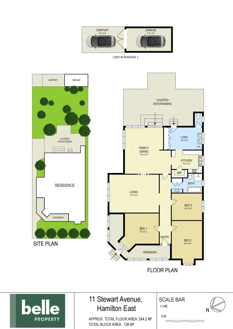Floorplan of Homely house listing, 11 Stewart Avenue, Hamilton East NSW 2303