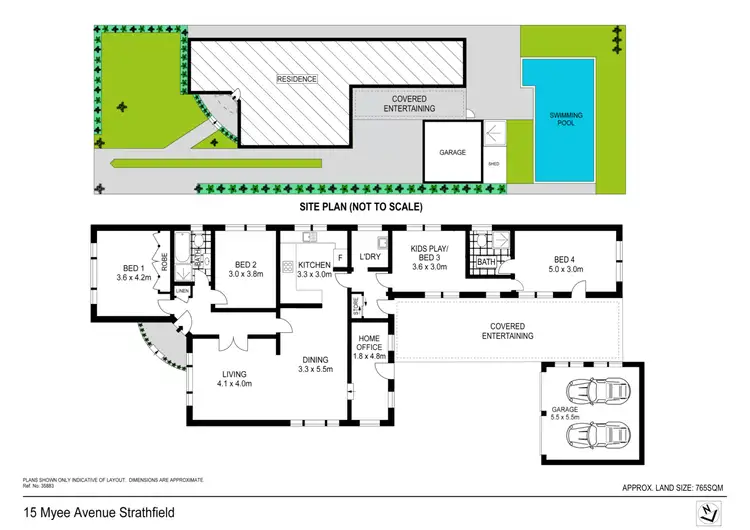 Floorplan of Homely house listing, 15 Myee Avenue, Strathfield NSW 2135