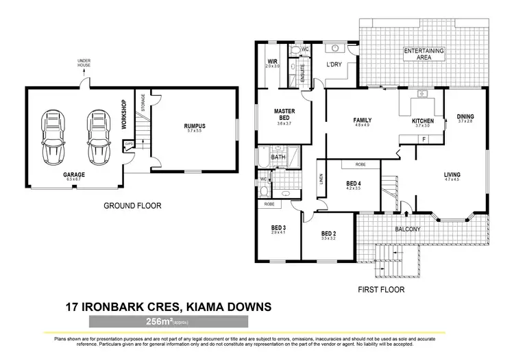 Floorplan of Homely house listing, 17 Ironbark Crescent, Kiama Downs NSW 2533