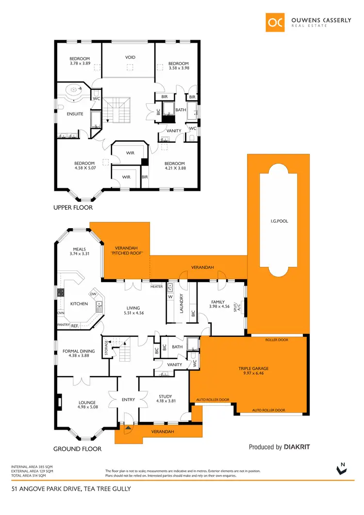 Floorplan of Homely house listing, 51 Angove Park Drive, Tea Tree Gully SA 5091