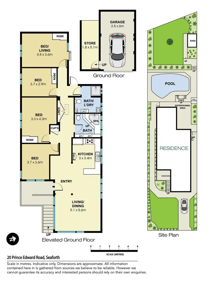 Floorplan of Homely house listing, 20 Prince Edward Road, Seaforth NSW 2092