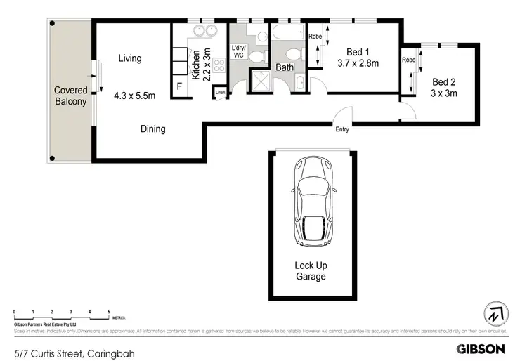 Floorplan of Homely apartment listing, 5/7 Curtis Street, Caringbah NSW 2229