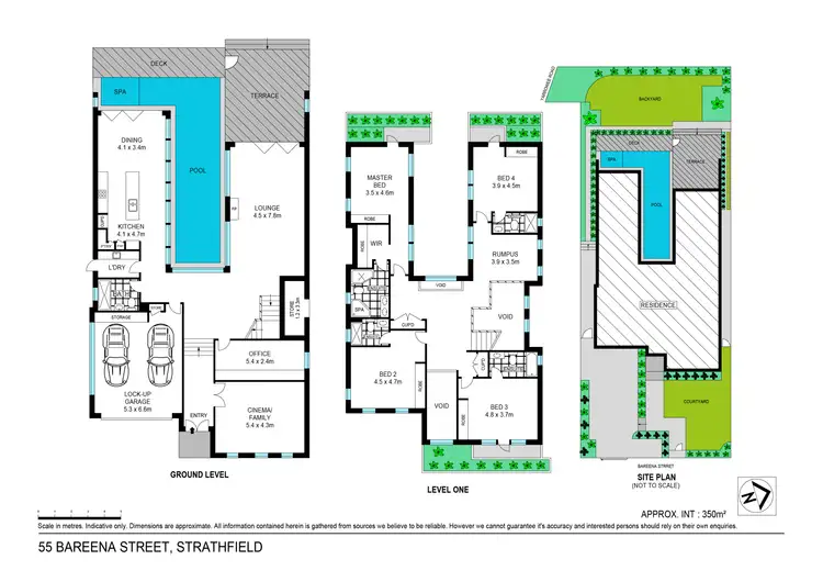 Floorplan of Homely house listing, 55 Bareena Street, Strathfield NSW 2135