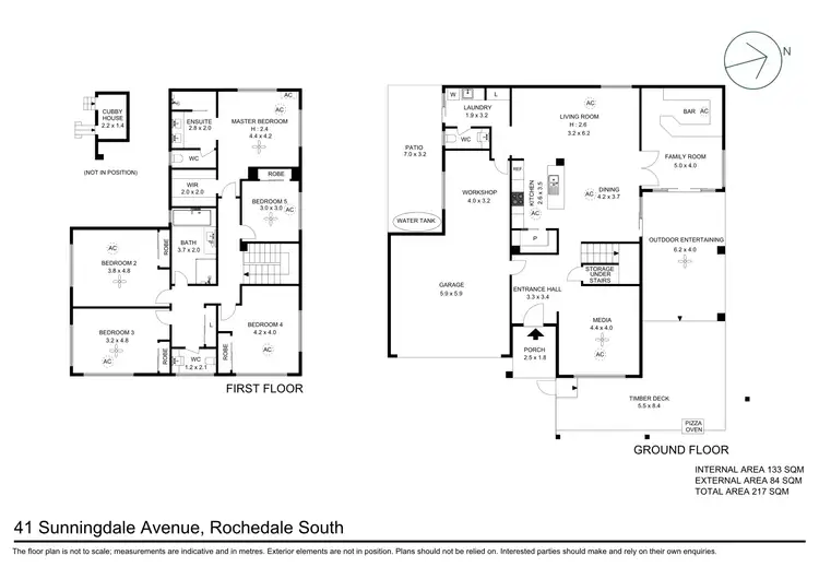 Floorplan of Homely house listing, 41 Sunningdale Avenue, Rochedale South QLD 4123