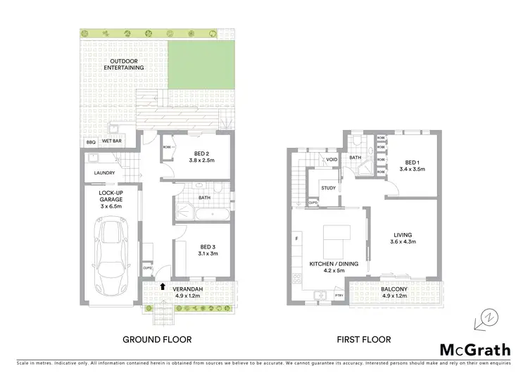 Floorplan of Homely townhouse listing, 9/16-20 Holt Road, Taren Point NSW 2229