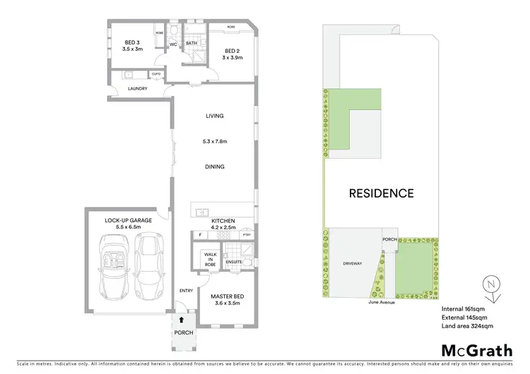 Floorplan of Homely house listing, 25A June Avenue, Hamlyn Heights VIC 3215