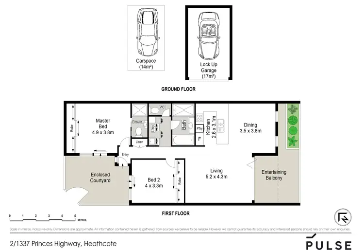 Floorplan of Homely apartment listing, 2/1337 Princes Highway, Heathcote NSW 2233