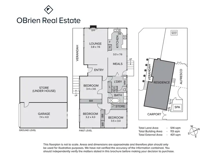 Floorplan of Homely house listing, 2 Tomar Court, Cheltenham VIC 3192
