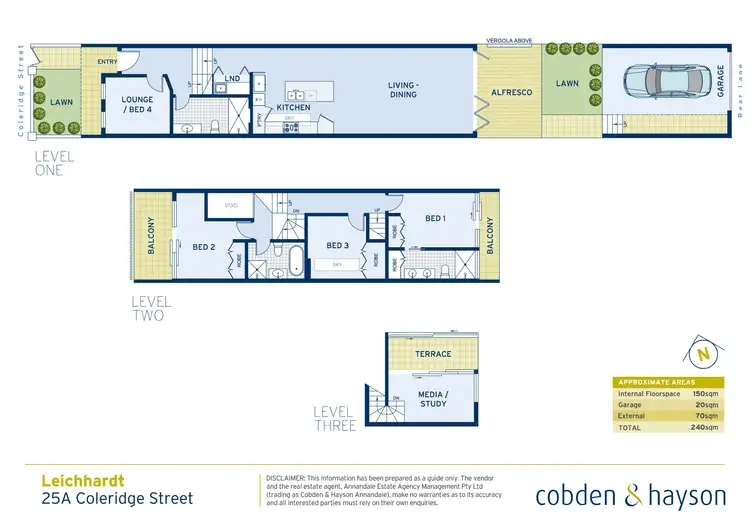 Floorplan of Homely house listing, 25a Coleridge Street, Leichhardt NSW 2040