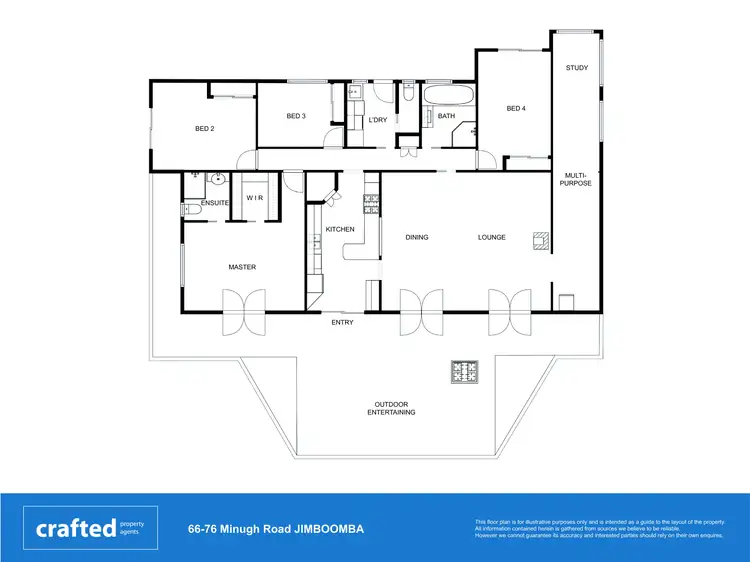 Floorplan of Homely house listing, 66-76 Minugh Road, Jimboomba QLD 4280