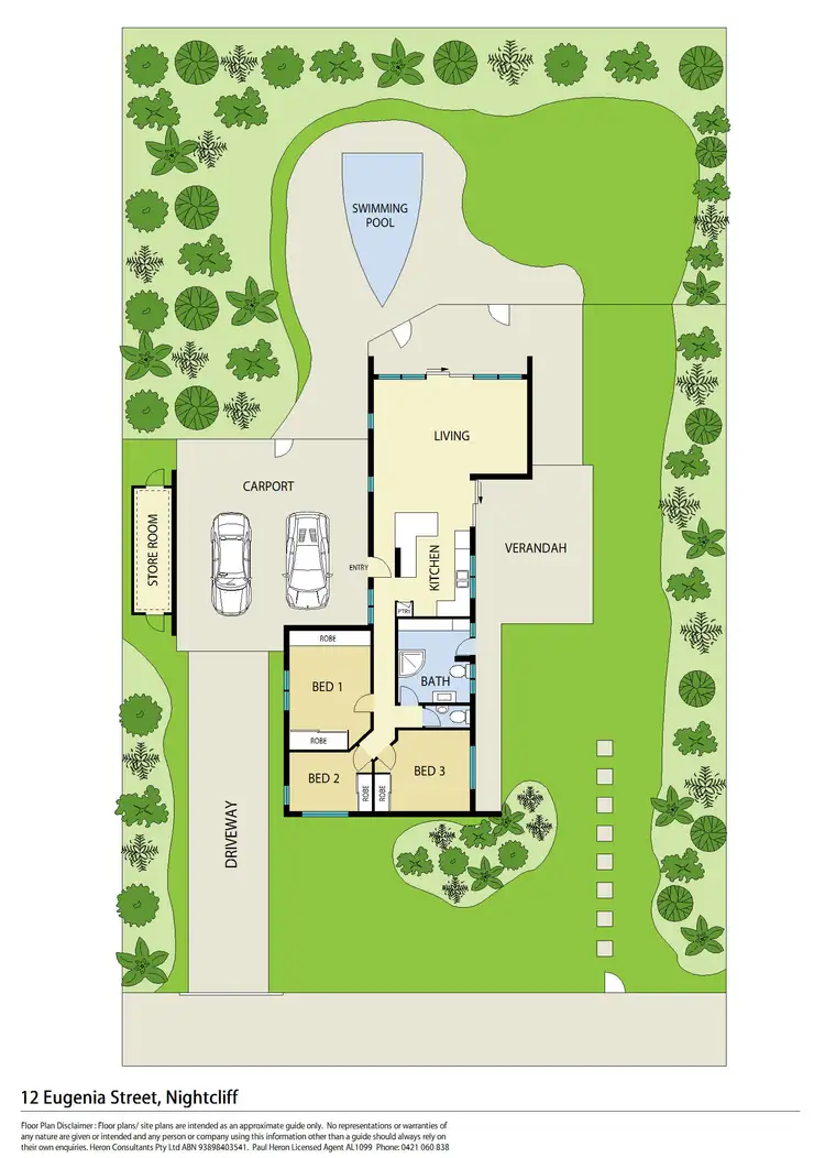 Floorplan of Homely house listing, 12 Eugenia Street, Nightcliff NT 810