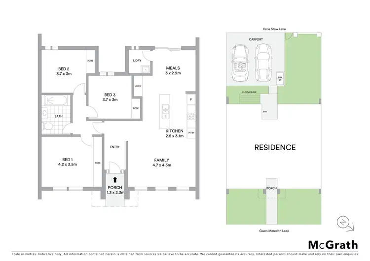 Floorplan of Homely house listing, 67 Gwen Meredith Loop, Franklin ACT 2913