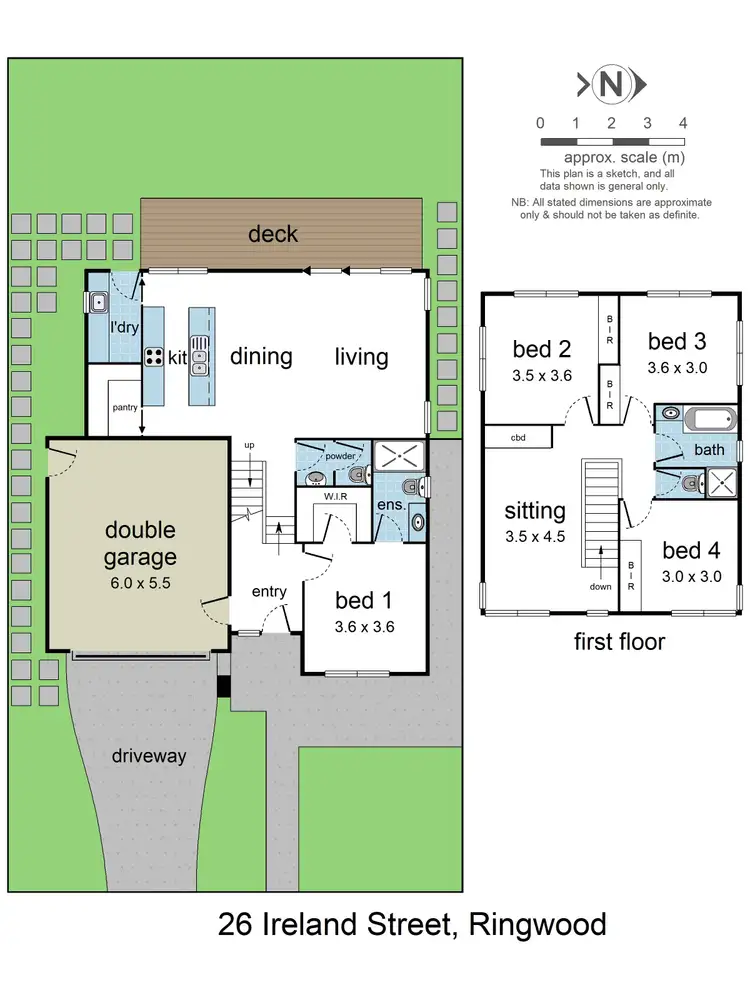 Floorplan of Homely house listing, 26 Ireland Street, Ringwood VIC 3134