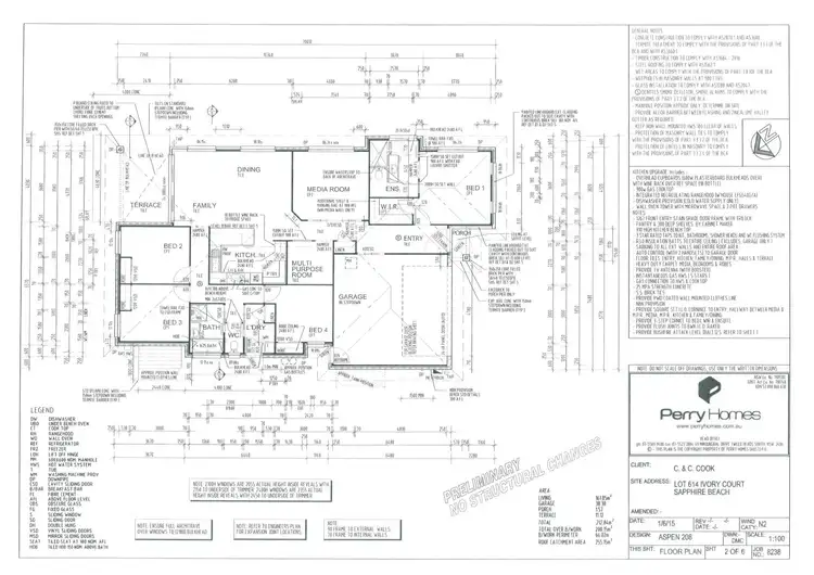 Floorplan of Homely house listing, 3 Ivory Circuit, Sapphire Beach NSW 2450
