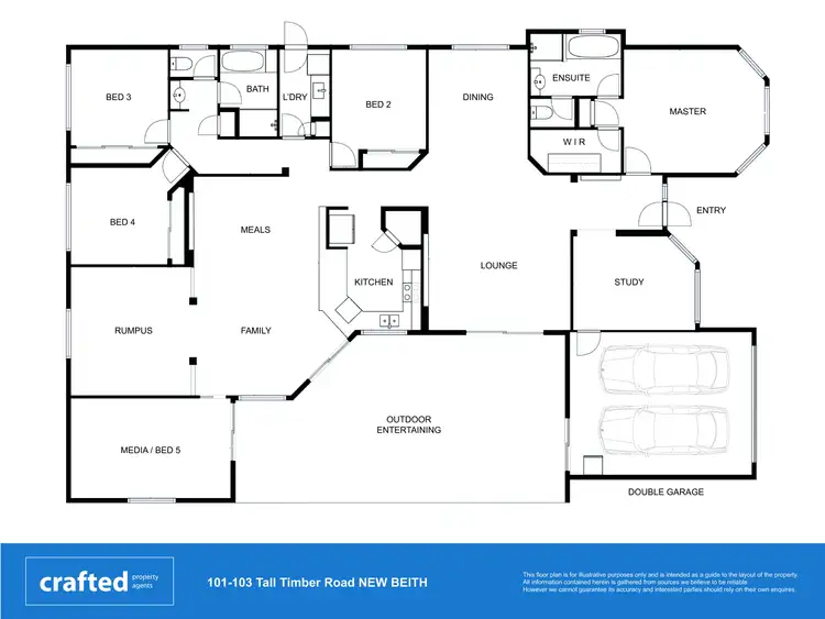 Floorplan of Homely house listing, 101-103 Tall Timber Road, New Beith QLD 4124