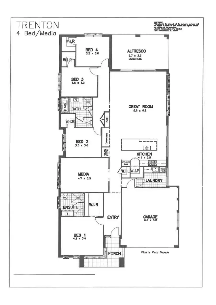 Floorplan of Homely house listing, 16 Scout Street, Denham Court NSW 2565
