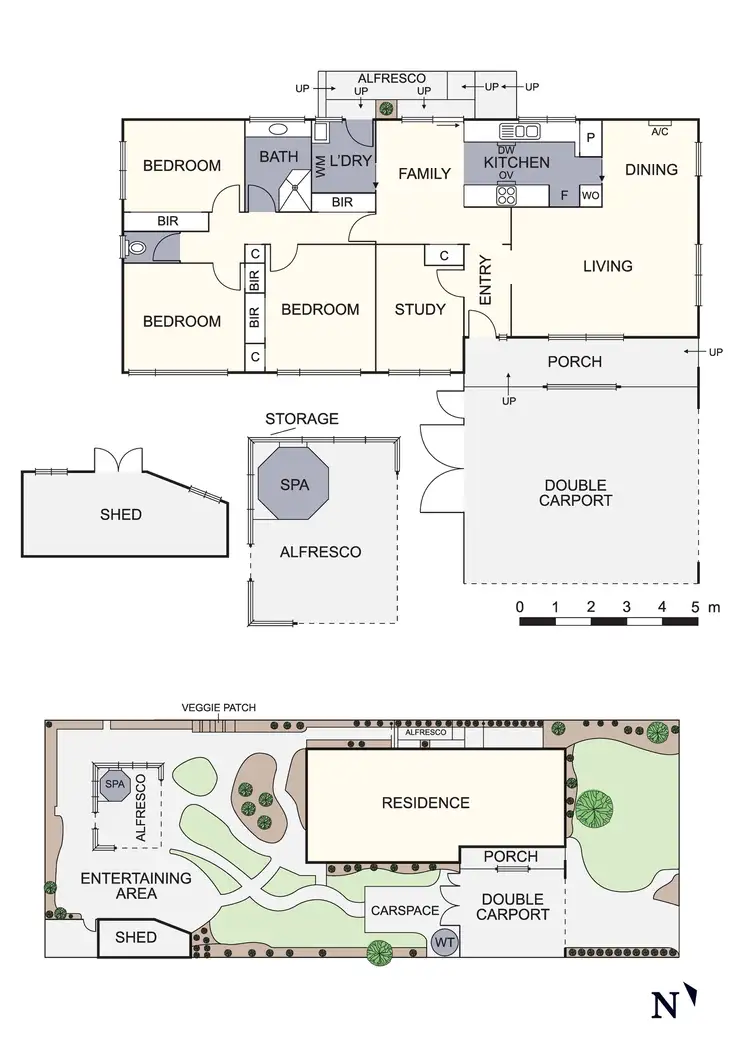 Floorplan of Homely house listing, 34 Daffodil Road, Boronia VIC 3155