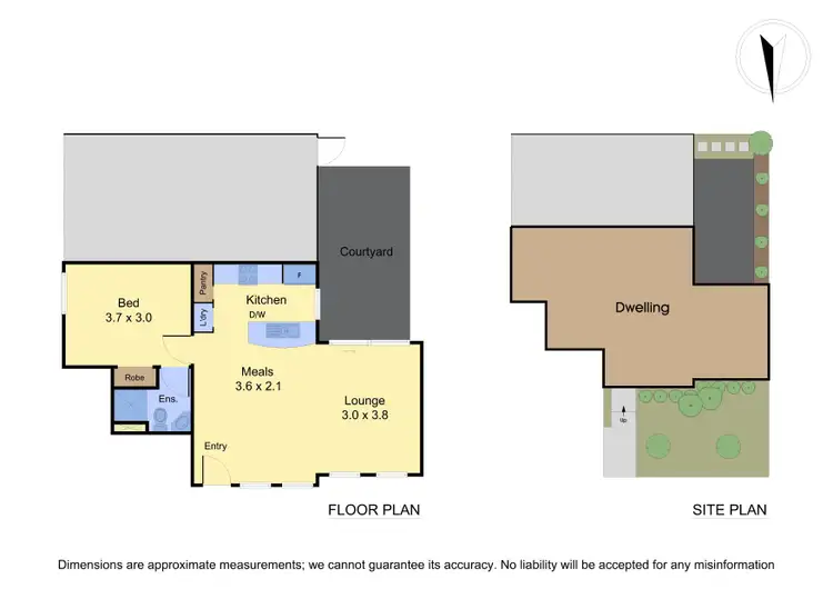 Floorplan of Homely apartment listing, 1/19 Bourke Street, Ringwood VIC 3134