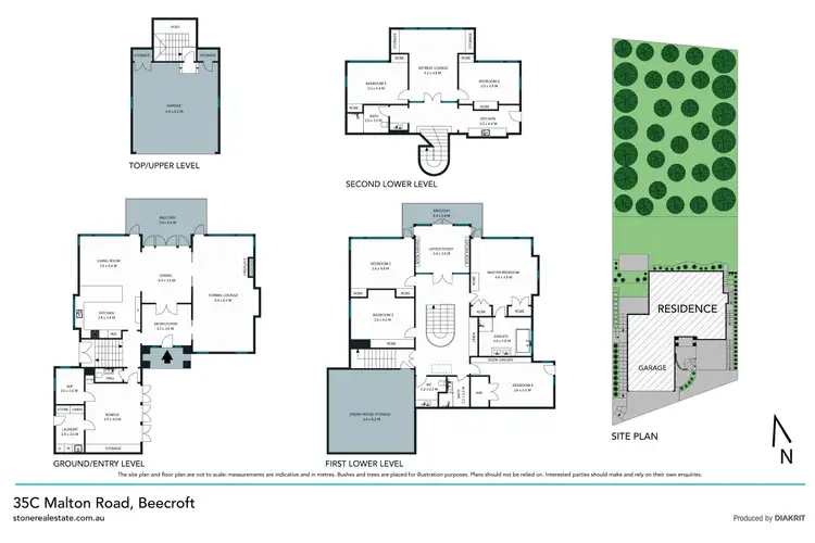 Floorplan of Homely house listing, 35C Malton Road, Beecroft NSW 2119