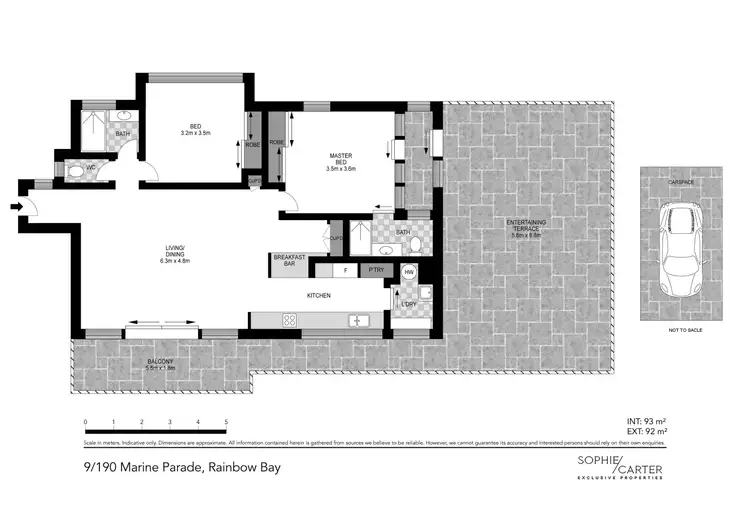 Floorplan of Homely unit listing, 9/190 Marine Parade, Rainbow Bay QLD 4225