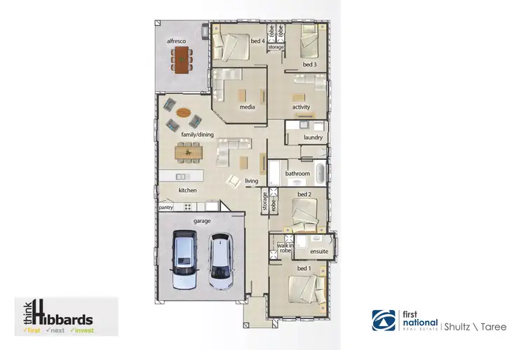 Floorplan of Homely house listing, 12 Butea Drive, Taree NSW 2430