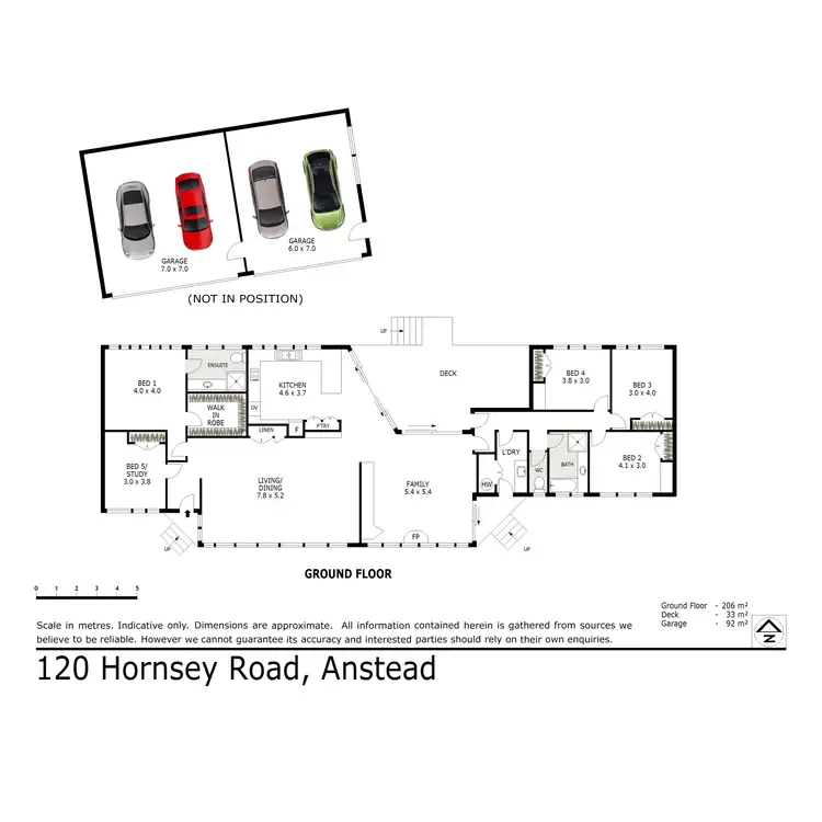 Floorplan of Homely rural property listing, 120 Hornsey Road, Anstead QLD 4070