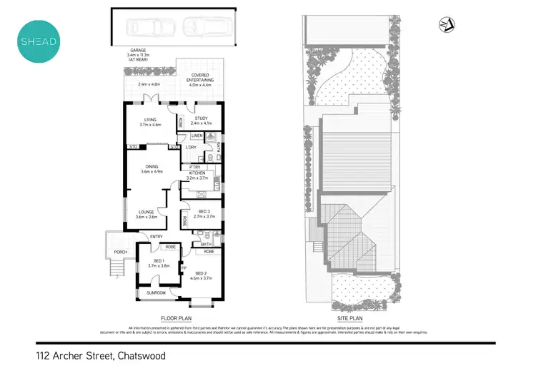 Floorplan of Homely house listing, 112 Archer Street, Chatswood NSW 2067