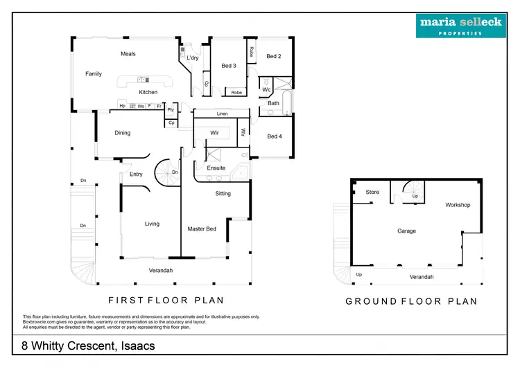 Floorplan of Homely house listing, 8 Whitty Crescent, Isaacs ACT 2607
