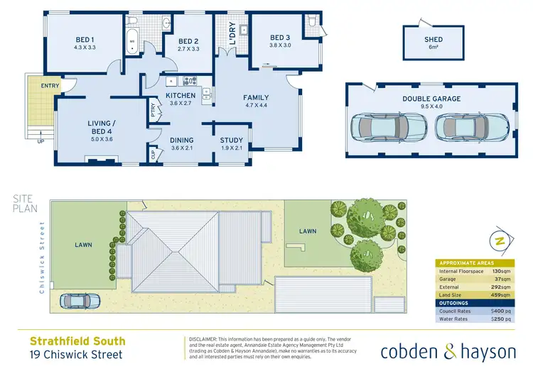 Floorplan of Homely house listing, 19 Chiswick Street, Strathfield South NSW 2136
