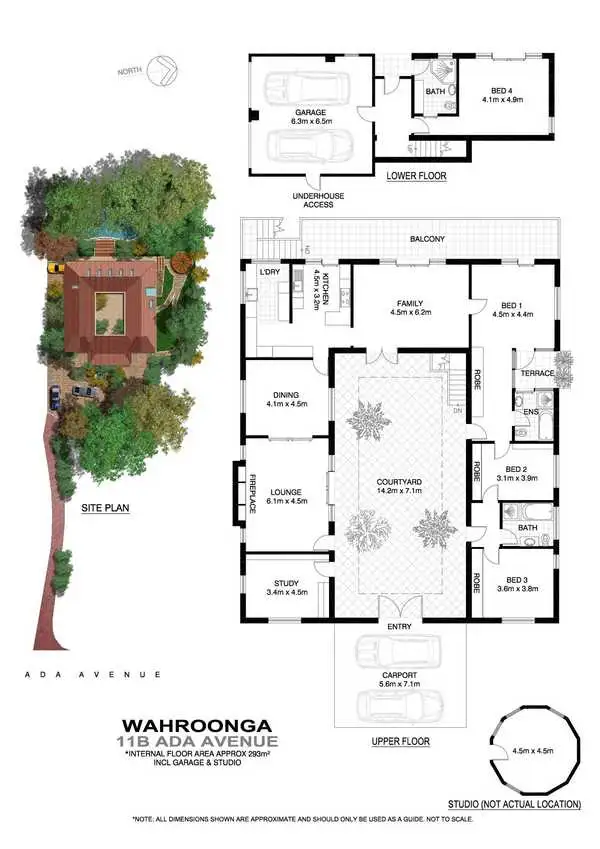 Floorplan of Homely house listing, 11B Ada Avenue, Wahroonga NSW 2076