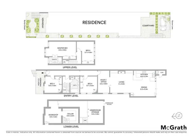 Floorplan of Homely house listing, 15 Burton Street, Randwick NSW 2031